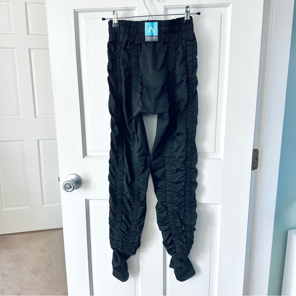 AGOGIE +20 Resistance Workout Pants Black Size L - Picture 5 of 11